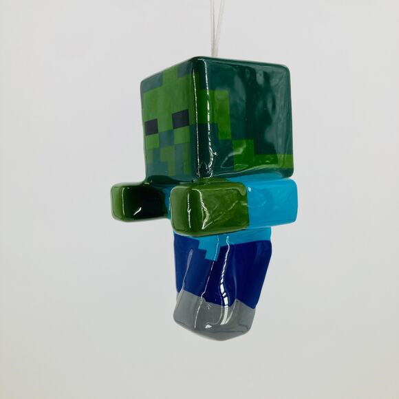 Minecraft Core Zombie Decoupage Figure Ornament Mojang - Picture 6 of 7